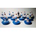 Subbuteo Andrew Table Soccer SSC Napoli 2016-17 away kit on Hasbro classic bases